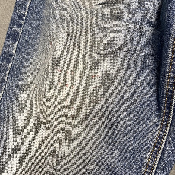 Levis 541 Jeans Mens 34x30 Blue Denim Athletic Taper Stretch Medium Wash - Picture 6 of 15